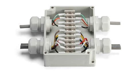 inside a 6 terminal junction box|nema 6p junction box.